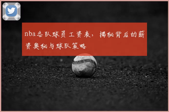 nba各队球员工资表，揭秘背后的薪资奥秘与球队策略